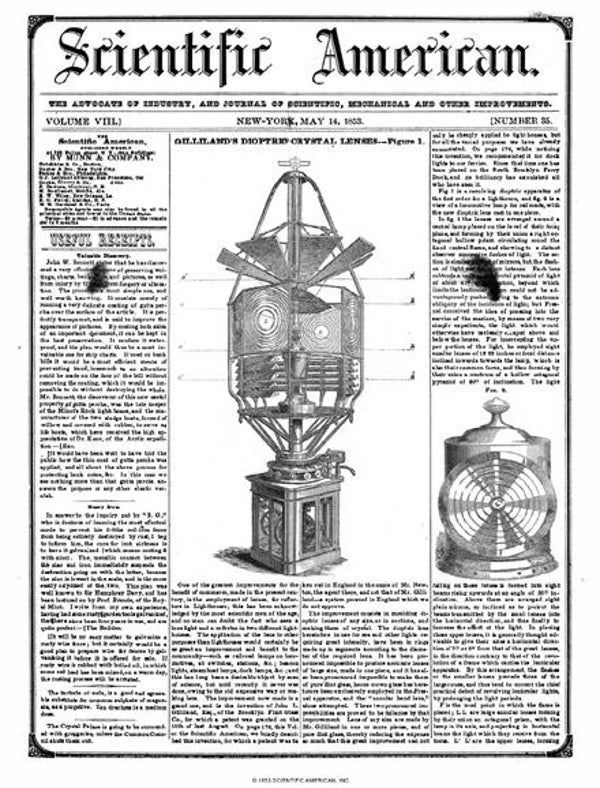 Scientific American Magazine Vol 3 Issue 35