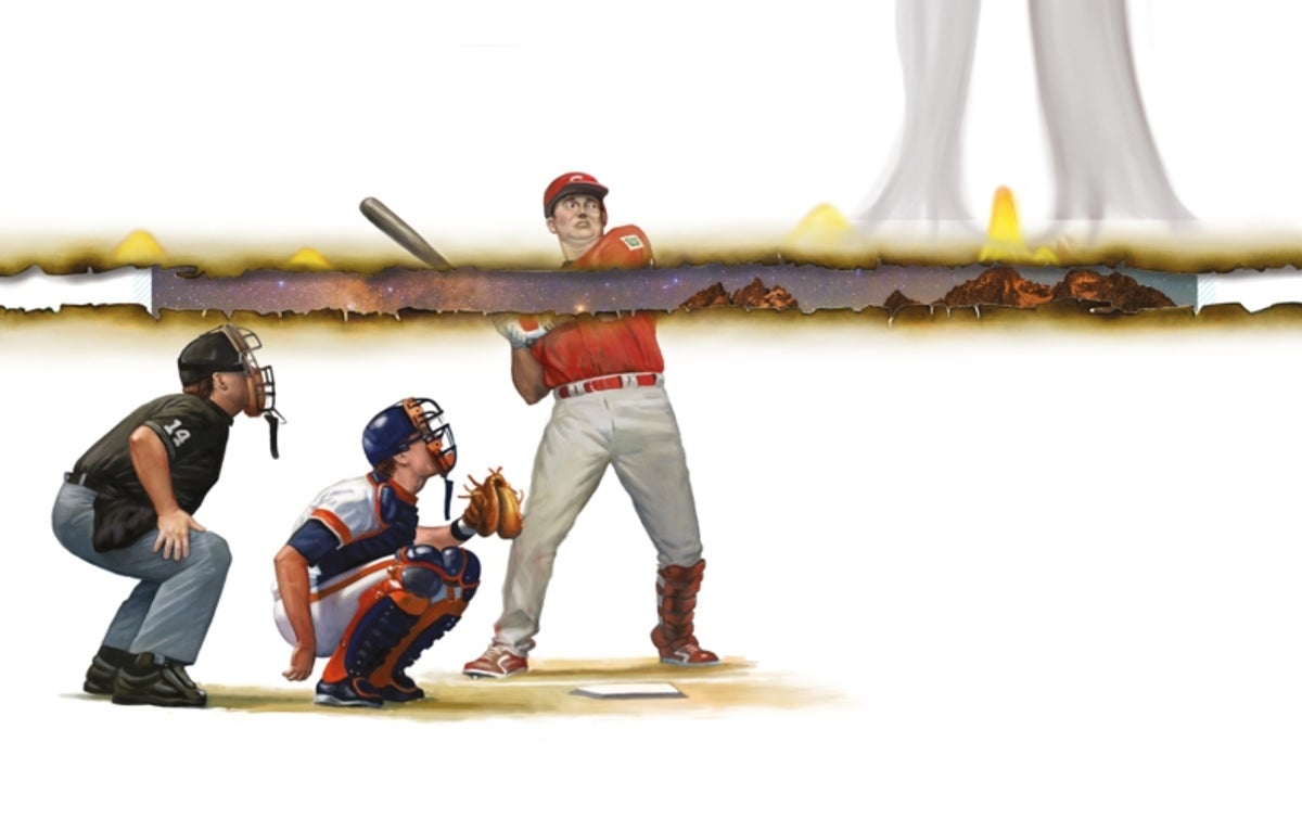 Baseball: the physics of hitting a fastball