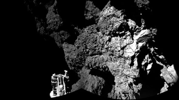 Comet-Lander Philae Wakes Up and Phones Home