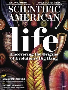 Cover art. Go to Scientific American.com