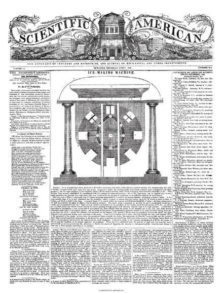 Scientific American Magazine Vol 1 Issue 38