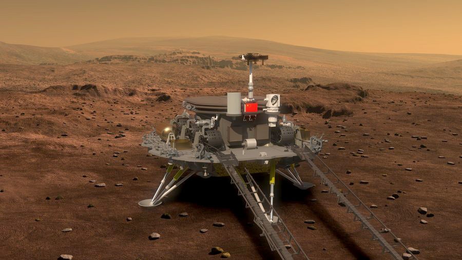 Chinese Spacecraft Poised for First Mars Mission