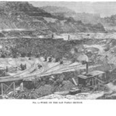 The San Pablo section of the Panama Canal, 1888: