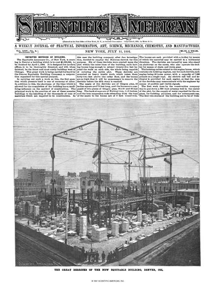 Scientific American Magazine Vol 65 Issue 2