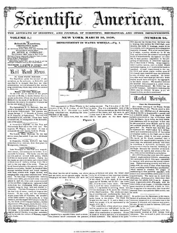 Scientific American Magazine Vol 5 Issue 26