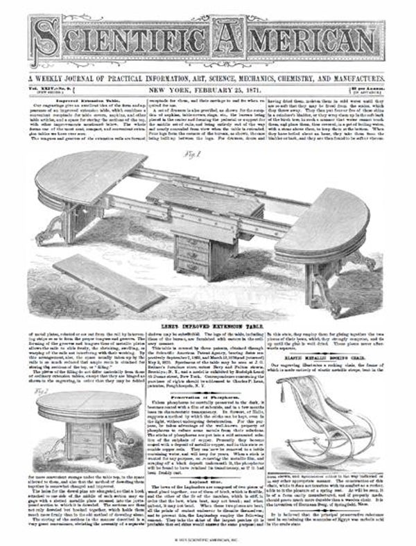 Scientific American Magazine Vol 24 Issue 9