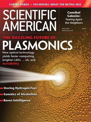 Scientific American Magazine Vol 296 Issue 4