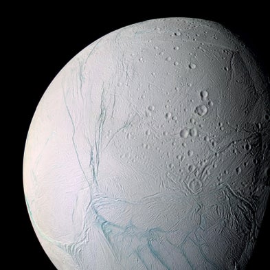 Liquid Ocean Sloshes under Saturn Moon’s Icy Crust, Cassini Evidence Shows