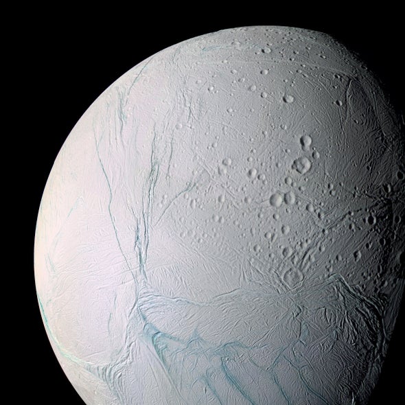 Liquid Ocean Sloshes under Saturn Moon’s Icy Crust, Cassini Evidence Shows