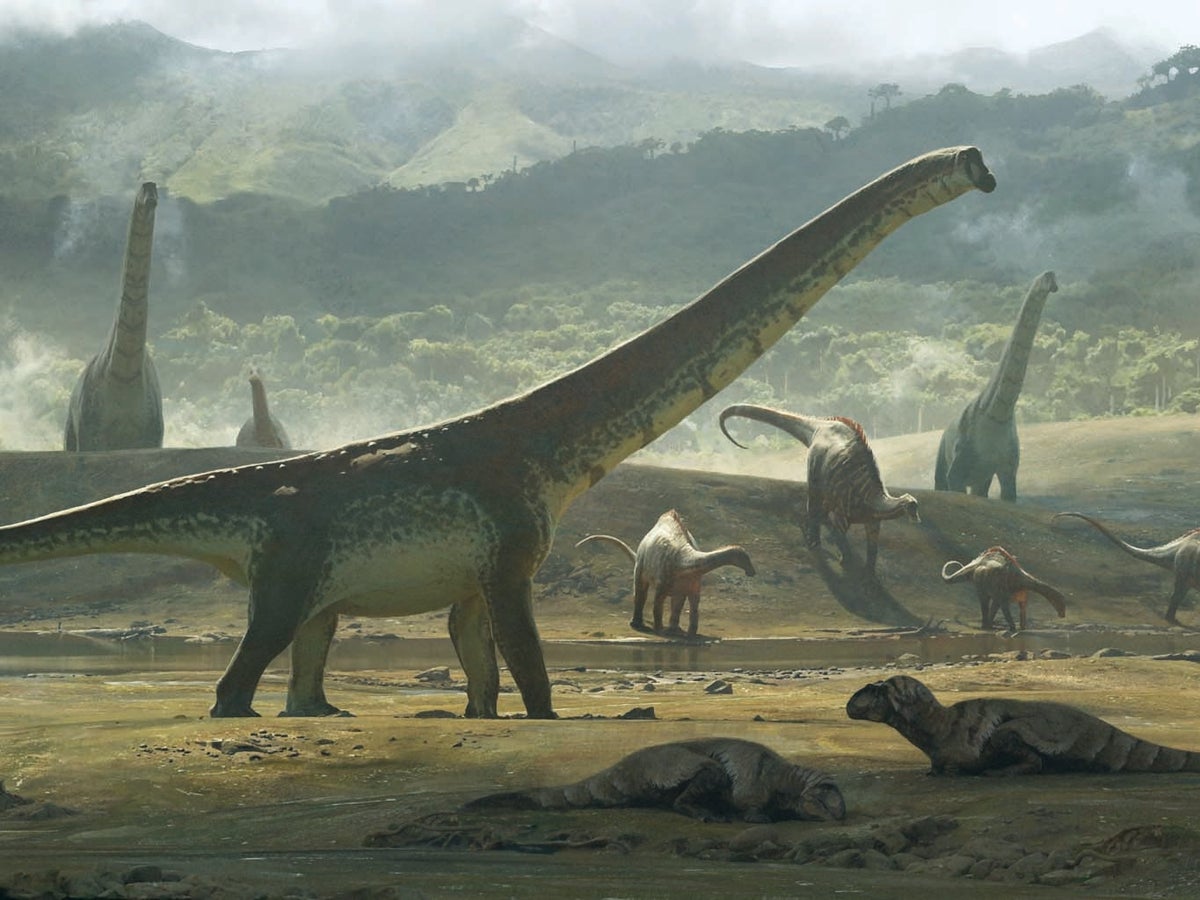 How Sauropod Dinosaurs Became the Biggest Land Animals Again and Again |  Scientific American