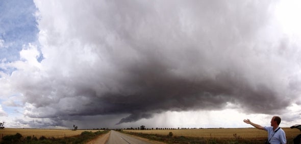 Tornado Forecaster Moonlights as Great Plains Storm Chaser [Slide Show]