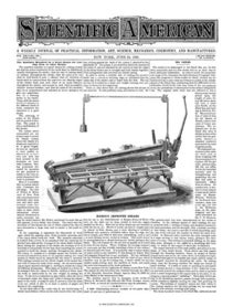 Scientific American Volume 20, Issue 26