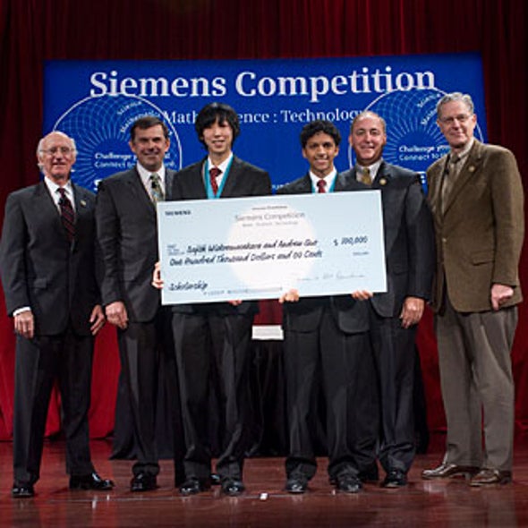 High Stakes High School Science: Competitions Net Six-Figure Prizes