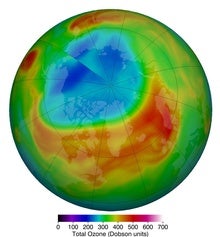 North Pole's Largest-ever Ozone Hole Finally Closes