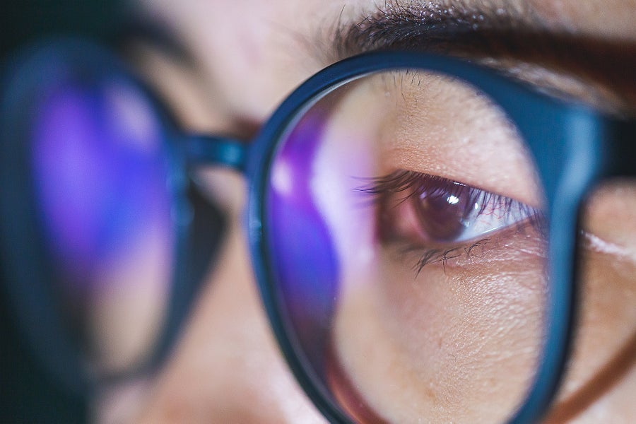 Do BlueLight Glasses Help with Eyestrain? Scientific American