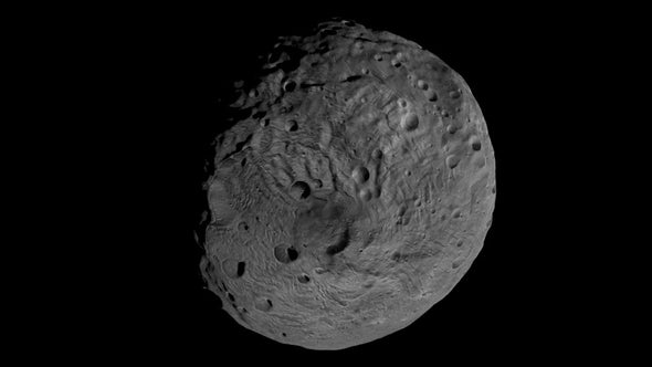 Asteroid Vesta Flyover Reveals a Craterful of Mysteries