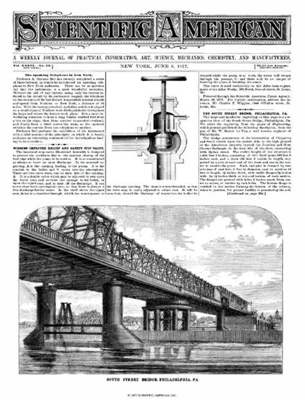 Scientific American Magazine Vol 36 Issue 23