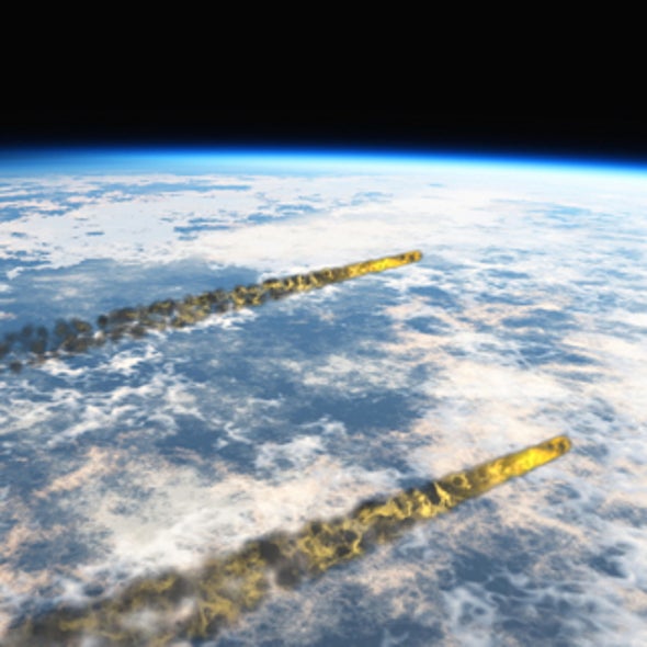 Rock and Roil: Meteorites Hitting Early Earth's Oceans May Have Helped Spawn Life