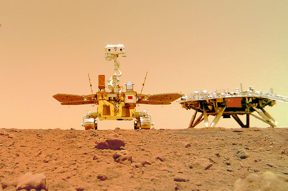 China's Mars Rover Finds Hints of Catastrophic Floods