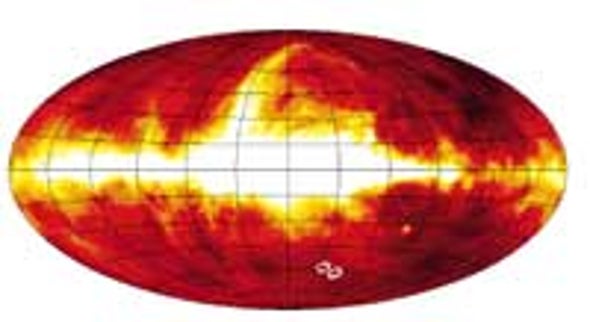 Cosmic Microwave Background Radiation's Polarization Detected at Last