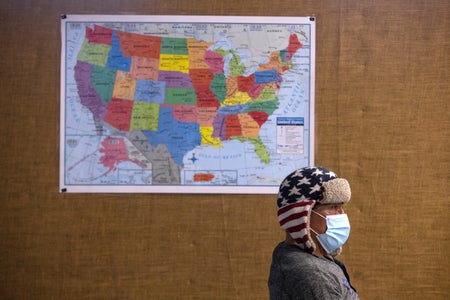 Many Black and Hispanic people are getting vaccinated at lower rates in the US.