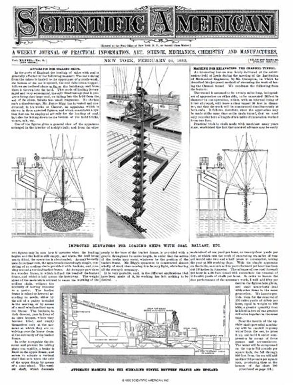 Scientific American Magazine Vol 48 Issue 8