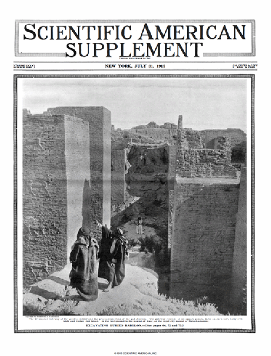 Issue Archive 1915 Scientific American