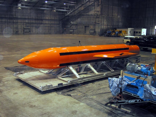 What Is the "Mother of All Bombs" That the U.S. Just Dropped on Afghanistan?