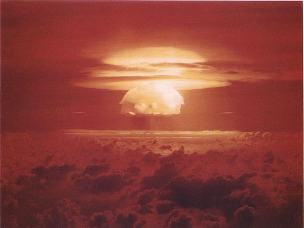 1954 Castle Bravo Mushroom cloud