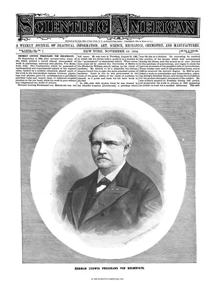Scientific American Magazine Vol 71 Issue 19