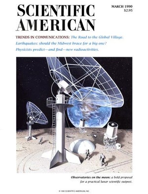 Scientific American Magazine Vol 262 Issue 3