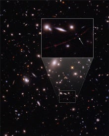 Hubble Space Telescope Spots Most Distant Star Ever Seen