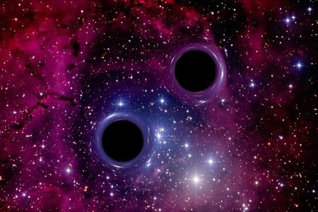 Binary black hole system