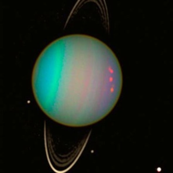 Double Impact: Did 2 Giant Collisions Turn Uranus on Its Side?