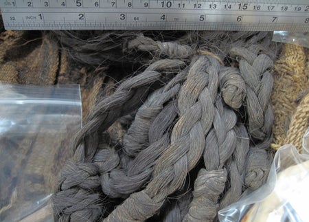 mummified hair
