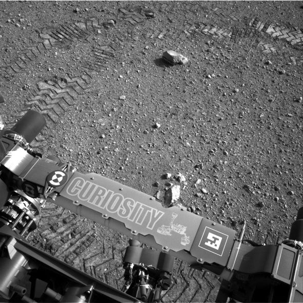 Curiosity Rover Makes Morse-Code Tracks on Mars