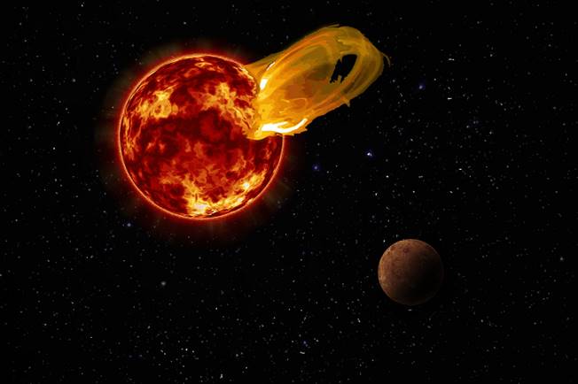 Superflare Wallops Nearest Exoplanet, Proxima B - Scientific American