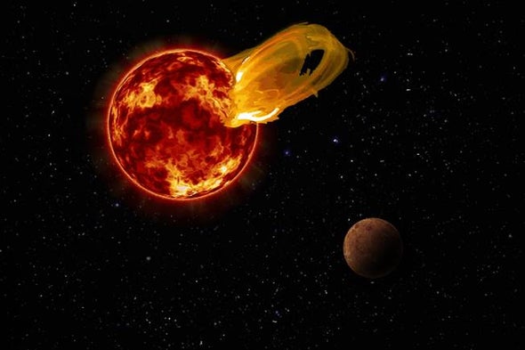 Superflare Wallops Nearest Exoplanet, Proxima b
