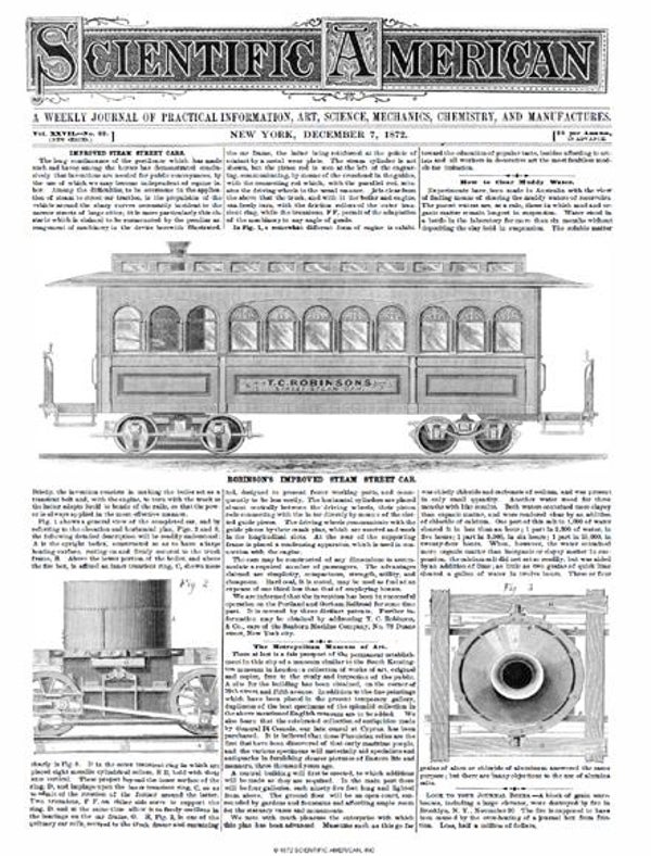 Scientific American Magazine Vol 27 Issue 23