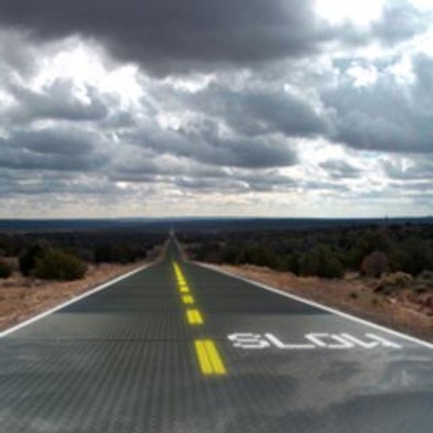 Driving on Glass? Inventor Hopes to Lay Down Solar Roads
