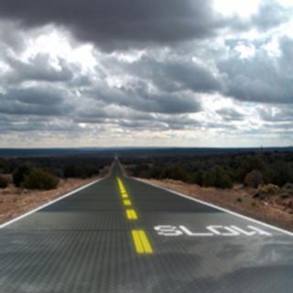 Driving on Glass? Inventor Hopes to Lay Down Solar Roads