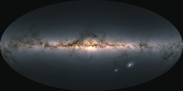 Fresh Data from Gaia Galaxy Survey Gives Best Map Ever of the Milky Way