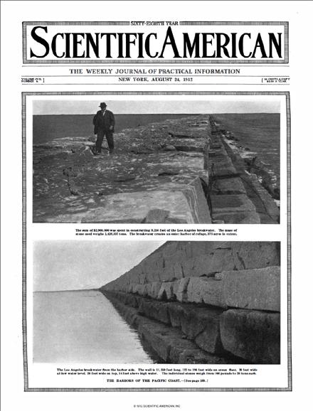 Scientific American Magazine Vol 107 Issue 8
