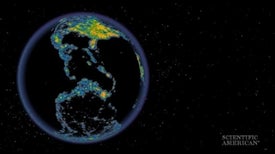 Light Pollution Map Shows Dark Skies Are Rare