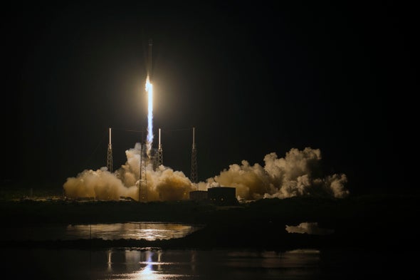 A Sixth Success! SpaceX Again Lands Rocket on a Ship at Sea