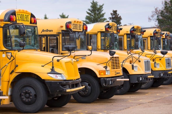 Electric School Buses Reduce Pollution, but New Infrastructure Deal Slashed Funding