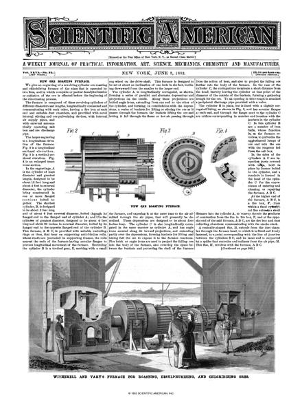 Scientific American Magazine Vol 46 Issue 22