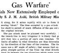 Gas Warfare