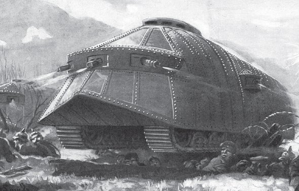 In 1916 a New Technology for Warfare: Tanks