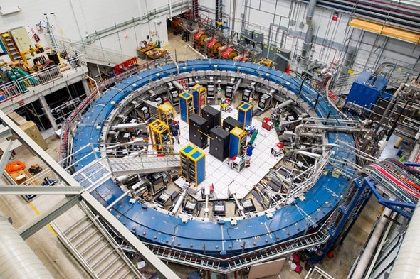 Long-Awaited Muon Physics Experiment Nears Moment of Truth